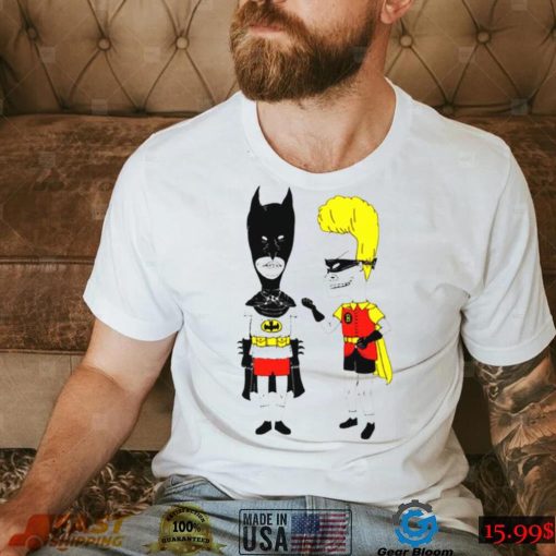 California Cartoon Batman Beavis And Butthead shirt