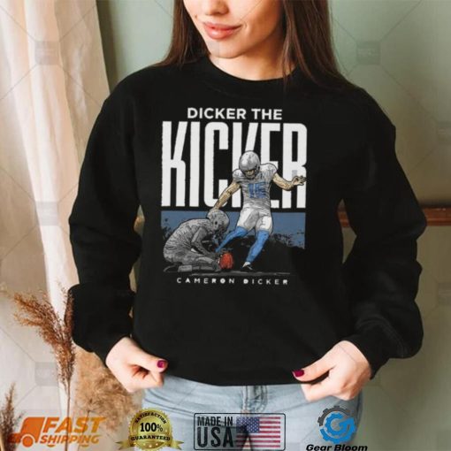 Cameron Dicker Los Angeles Chargers Dicker The Kicker Shirt