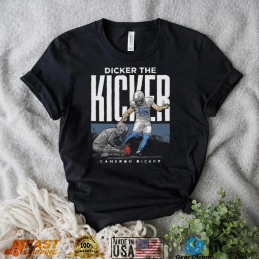 Cameron Dicker Los Angeles Chargers Dicker The Kicker Shirt