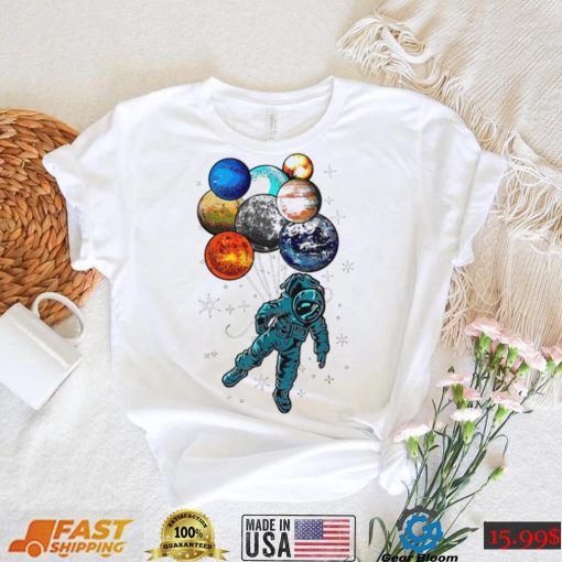 Camiseta Astronauta Infantil NASA art shirt