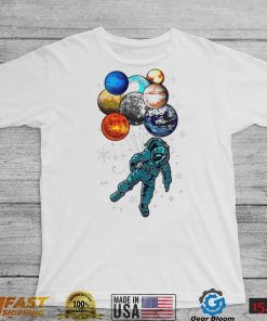 Camiseta Astronauta Infantil NASA art shirt