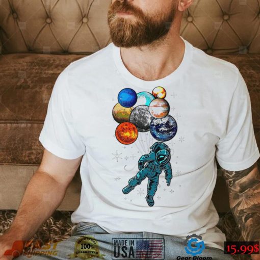 Camiseta Astronauta Infantil NASA art shirt