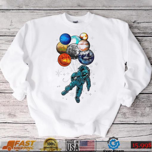 Camiseta Astronauta Infantil NASA art shirt