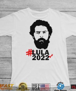 Camiseta Lula 2022 Lula face art shirt