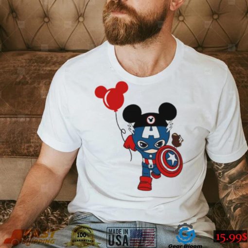 Captain America T Shirt Mickey Ears shirt