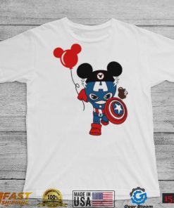 Captain America T Shirt Mickey Ears shirt