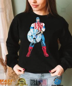 Captain America silent art shirt