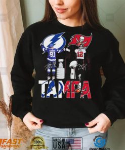 Captain Fear And Thunderbug Tampa City Sports Shirt