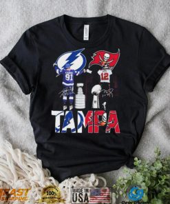 Captain Fear And Thunderbug Tampa City Sports Shirt