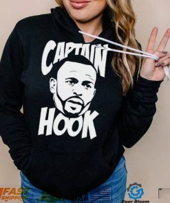 Captain Hook Roy Jones Jr White Text Shirt