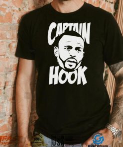 Captain Hook Roy Jones Jr White Text Shirt