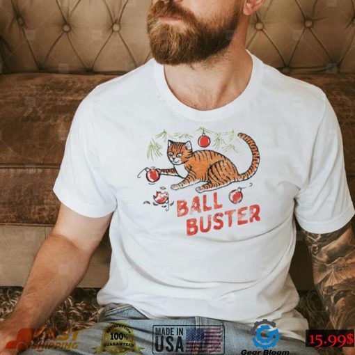 Cat Ball Buster T Shirt