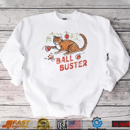 Cat Ball Buster T Shirt