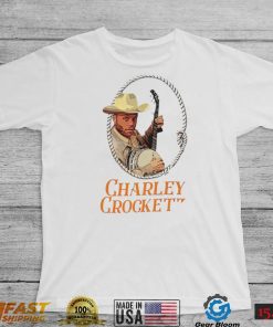 Charley Crockett Charley Crockett Banjo playing guitar shirt