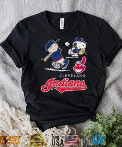 Charlie Brown Snoopy Cleveland Indians Shirt