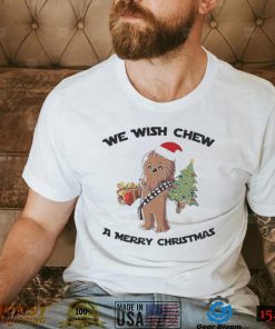 Chewbacca We Wish Chew A Merry Christmas Shirt