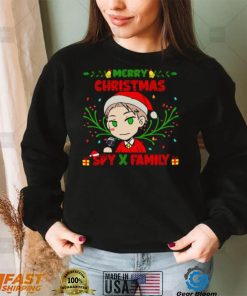 Chibi Loid Forger Christmas Scene Spy X Family Unisex Sweatshirt