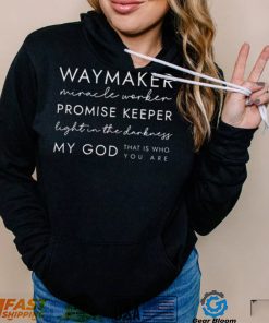 Christian Waymaker Religious Bible Verse Gifts T Shirt