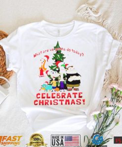 Christmas Group Celebrate Xmas Phineas And Ferb shirt