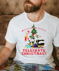 Christmas Group Celebrate Xmas Phineas And Ferb shirt