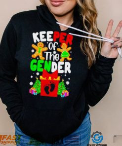 Christmas Keeper Of The Gender Reveal Baby Shirt