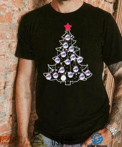 Christmas Tree Buffalo Bills Lights Merry Christmas Logo Shirt