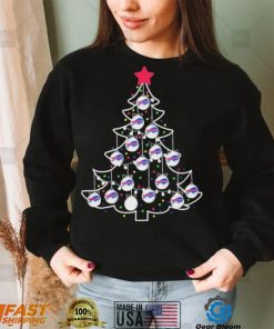 Christmas Tree Buffalo Bills Lights Merry Christmas Logo Shirt