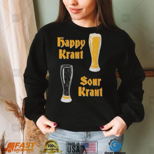 Happy kraut sour kraut oktoberfest with empty pint 2022 shirt