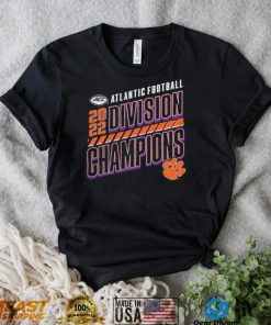 Clemson Tigers 2022 ACC Atlantic Division Football Champions Slanted Knockout T Shirt