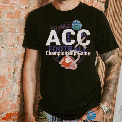 Clemson Tigers 2022 Subway ACC Football Championship Game Shirt