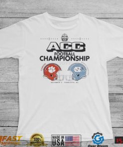 Clemson Tigers Vs North Carolina Tar Heels 2022 ACC Football Championship Shirt