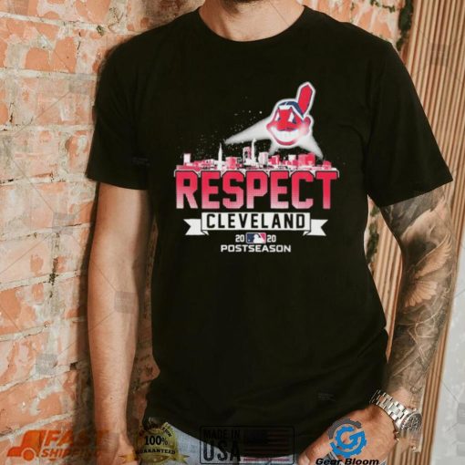 Cleveland Indians Logo Respect Postseason 2020 Shirt