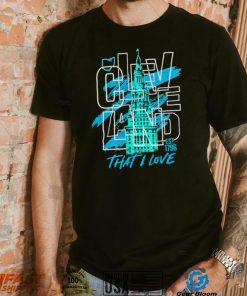 Cleveland town That I love 1796 art shirt