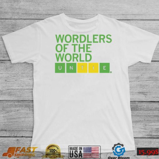 Wordlers Of The World Untie Shirt