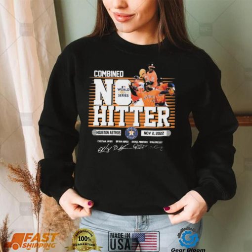 Combined No Hitter Houston Astros Shirt