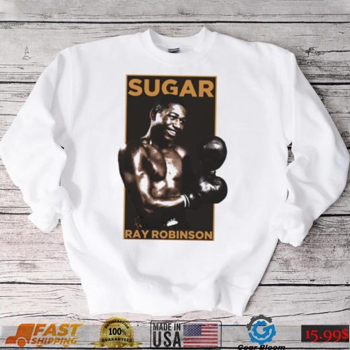 Cool Gloves Sugar Ray Robinson Boxing Design Shirt