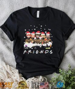 Cute Harry Potter Character With Friend’s Christmas Shirt