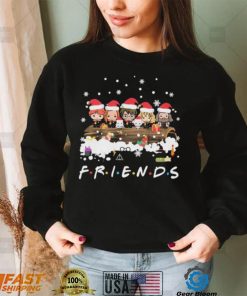 Cute Harry Potter Character With Friend’s Christmas Shirt