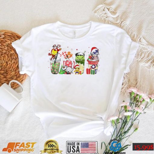 Cute Marvel Avengers Christmas chibi shirt