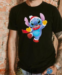 Cute Santa Stitch Christmas Shirt