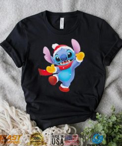 Cute Santa Stitch Christmas Shirt