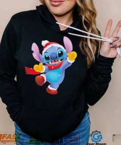 Cute Santa Stitch Christmas Shirt