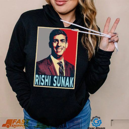 Rishi Sunak Vintage Portrait Prime Minister Unisex T Shirt