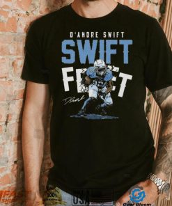 D’Andre Swift Detroit Lions Swift Feet Signature Shirt