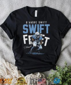 D’Andre Swift Detroit Lions Swift Feet Signature Shirt