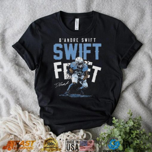 D’Andre Swift Detroit Lions Swift Feet Signature Shirt