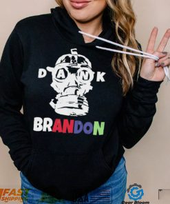 Dank Brandon Weed  Gas Mask T Shirt