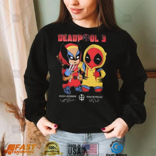 Deadpool 3 Hugh Jackman And Ryan Reynolds Shirt