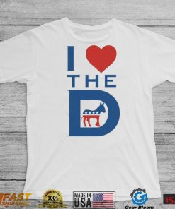 Democrat – I Love The D Shirt