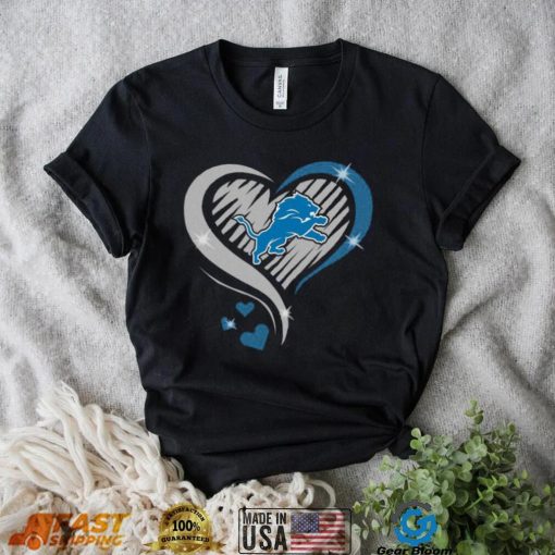 Detroit Lions Football Heart Diamond 2022 Shirt